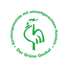 Grüner Gockel Logo klein